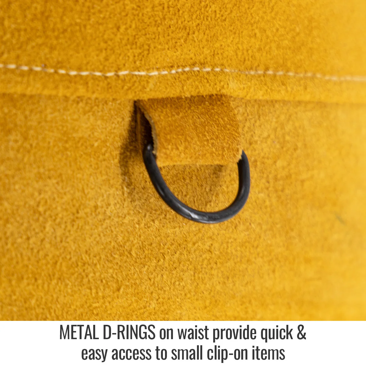 Revco Black Stallion 36 Inch CORE Leather Welding Apron (JL1536-TN) - Image 2