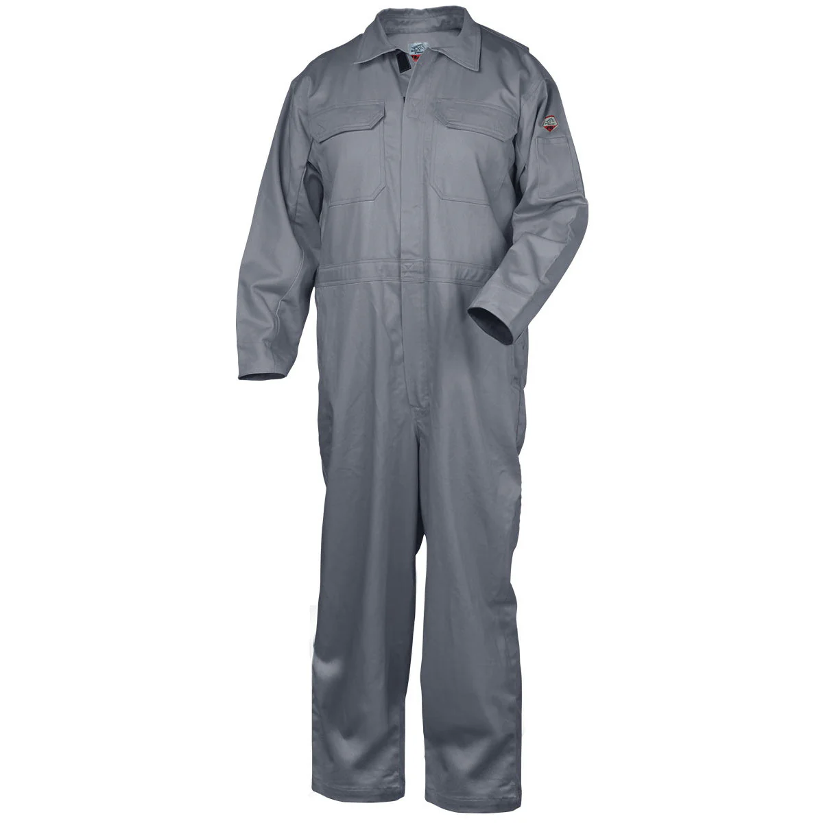 Revco Black Stallion 9oz Deluxe Gray FR Cotton Coveralls (CF2215-GY) - Image 3