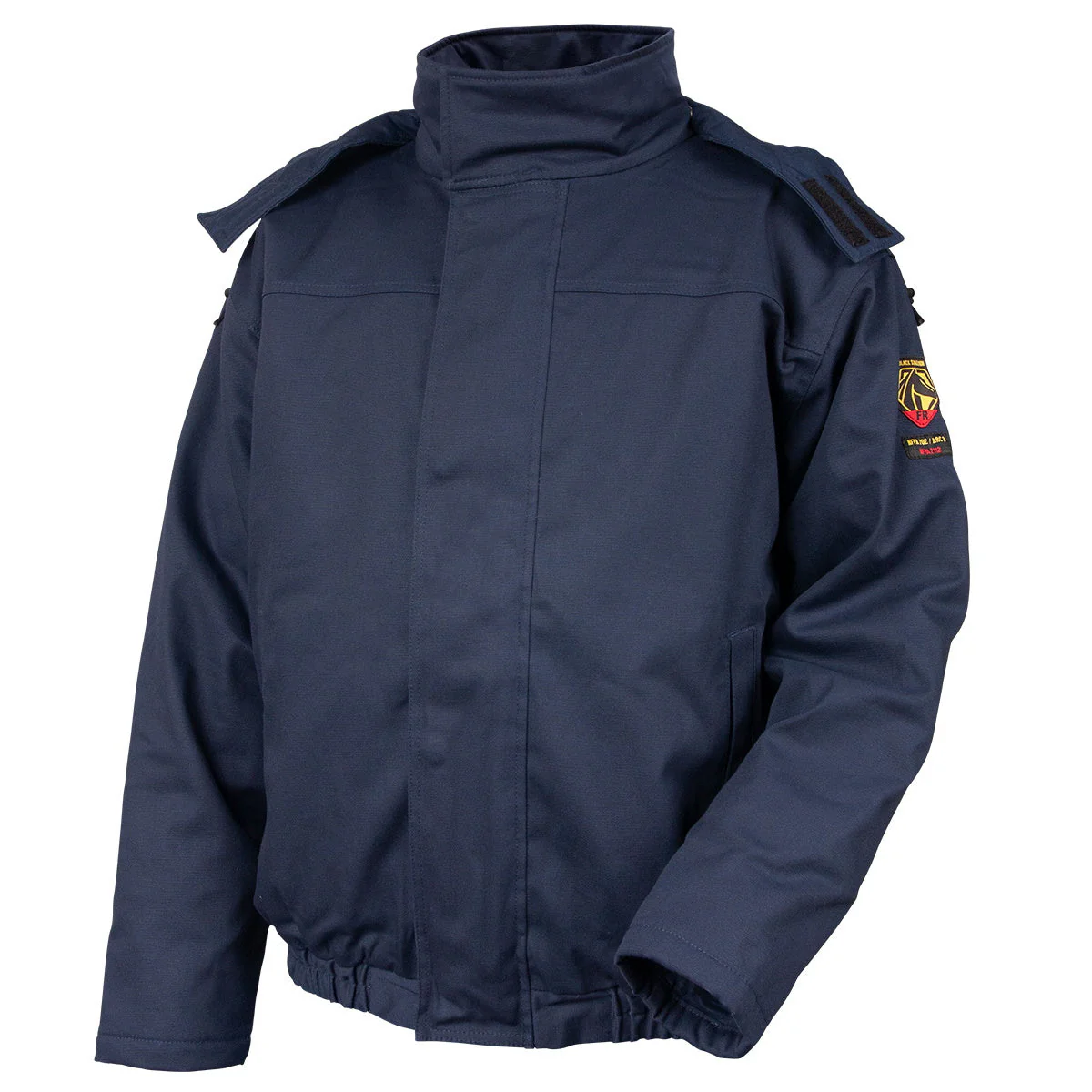 Revco Black Stallion AR/FR Navy Canvas Duck Insulated Bomber Jacket (JF5000-NV) - Image 33