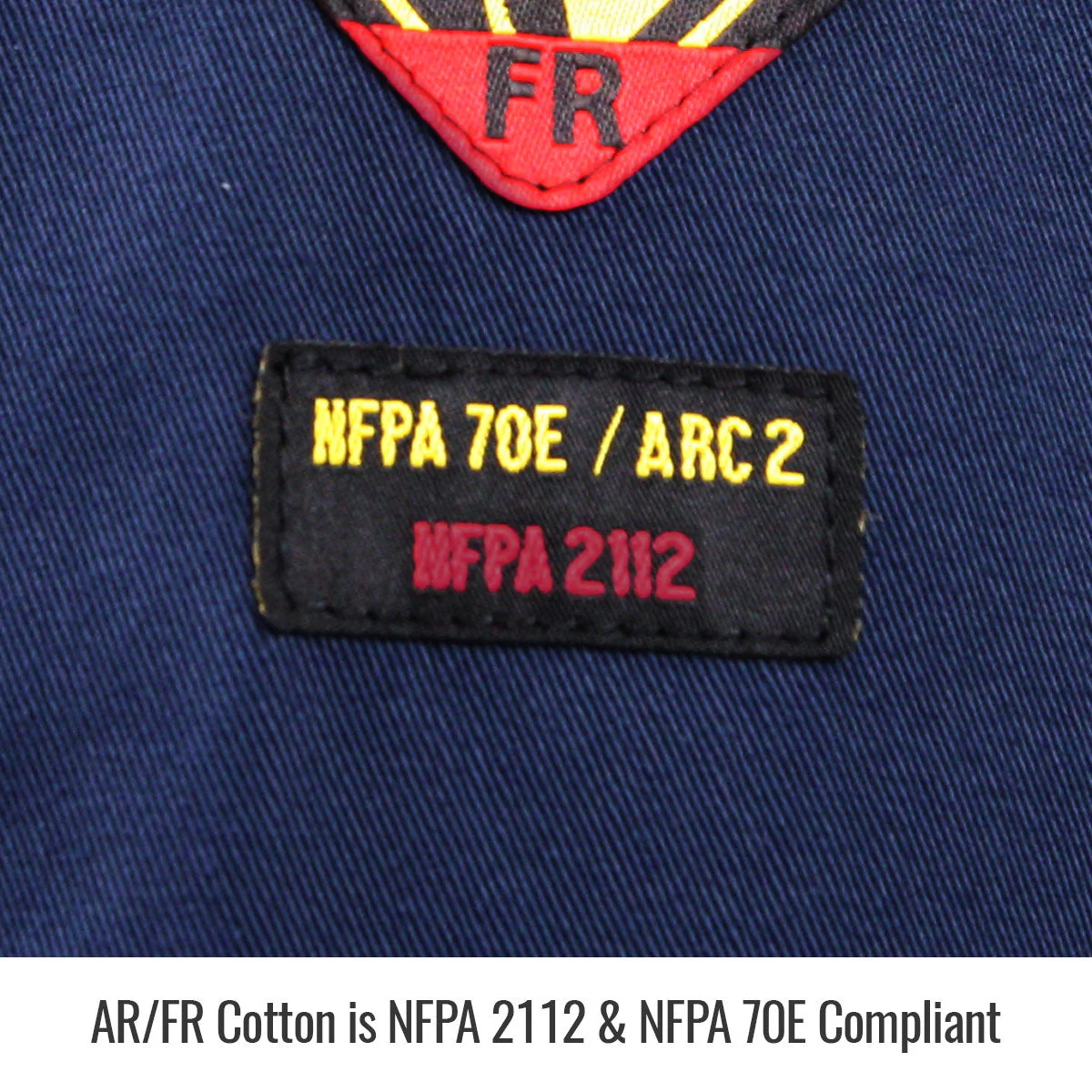 Revco Black Stallion AR/FR Navy Cotton Work Shirt (WF2110-NV) - Image 6