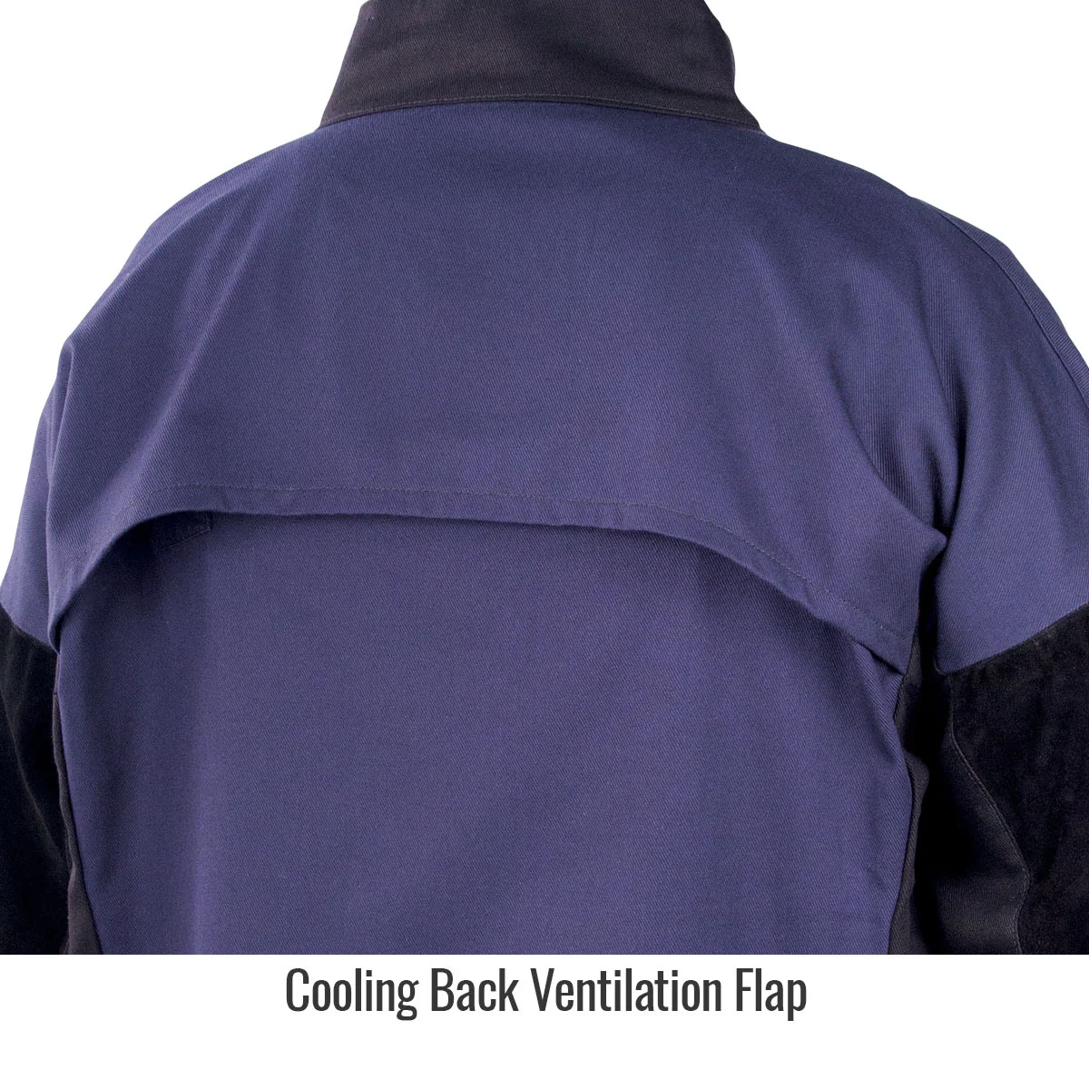 Revco Black Stallion BSX Navy/Black Hybrid Welding Jacket (JH1016-NB) - Image 6