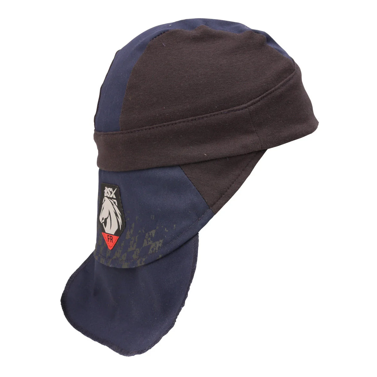 Revco Black Stallion BSX Navy/Black Silicone Grip FR Cotton Welding Cap (AH1631-NB) - Image 4