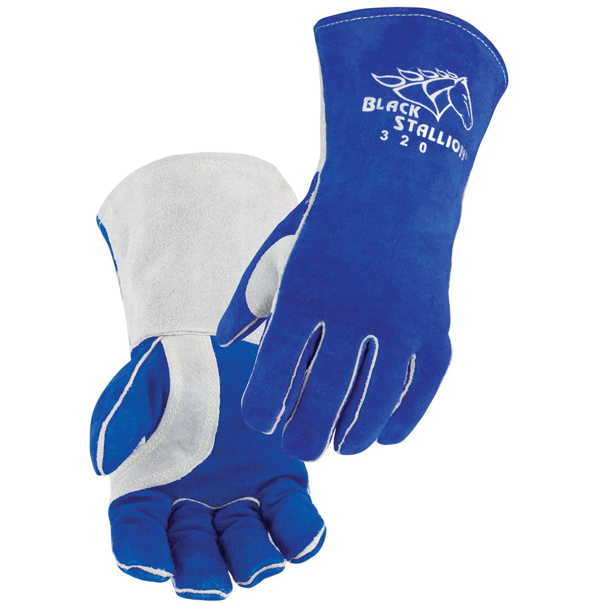Revco Black Stallion Cowhide Stick Welding Gloves w/CushionCore Liner (320) - Image 7