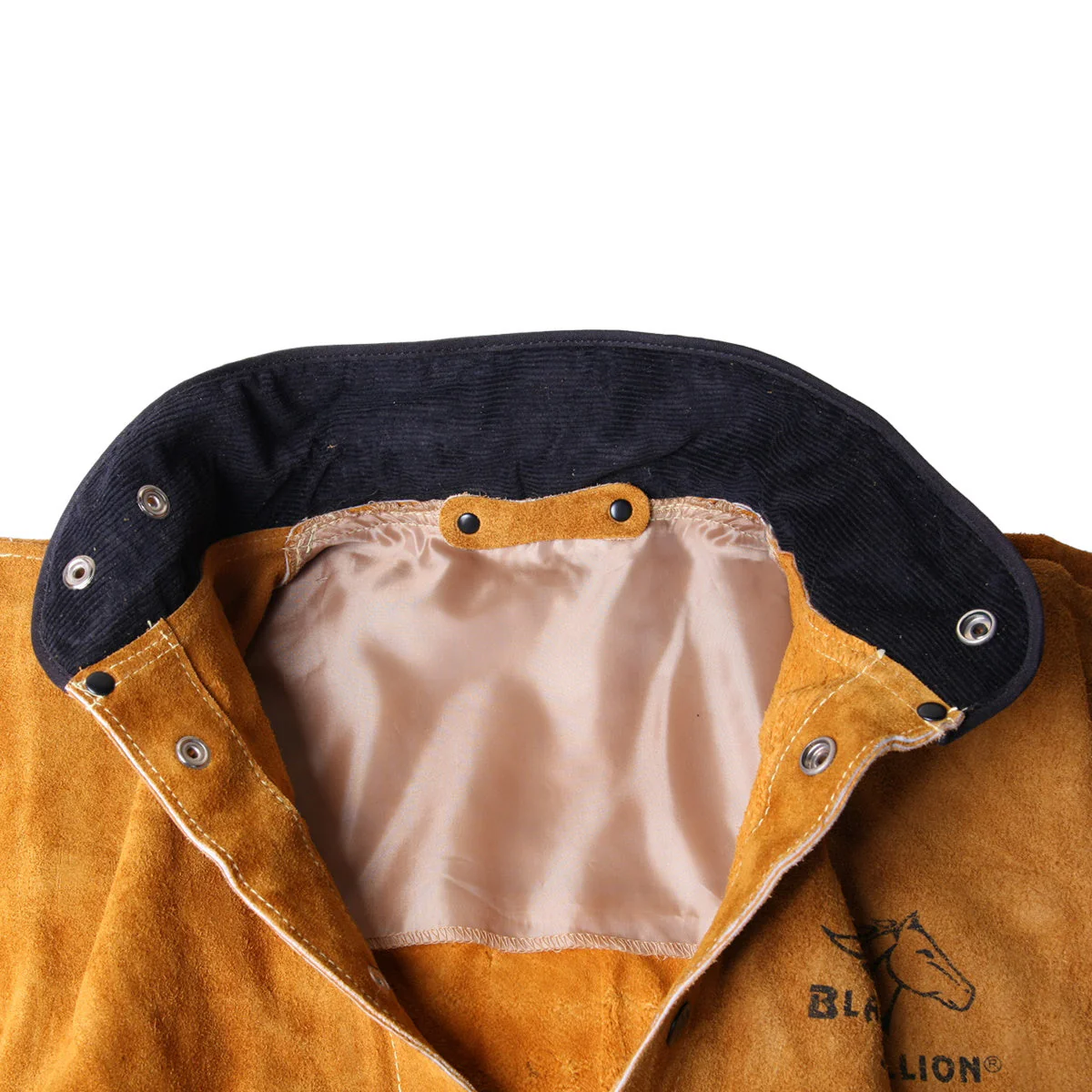 Revco Black Stallion DuraLite Premium Leather Tan Welding Jacket (30PWC) - Image 3