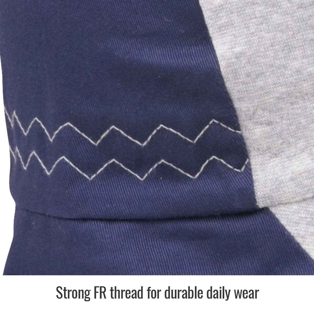Revco Black Stallion Navy/Gray FR Cotton Welding Cap (AH1630-NG) - Image 7
