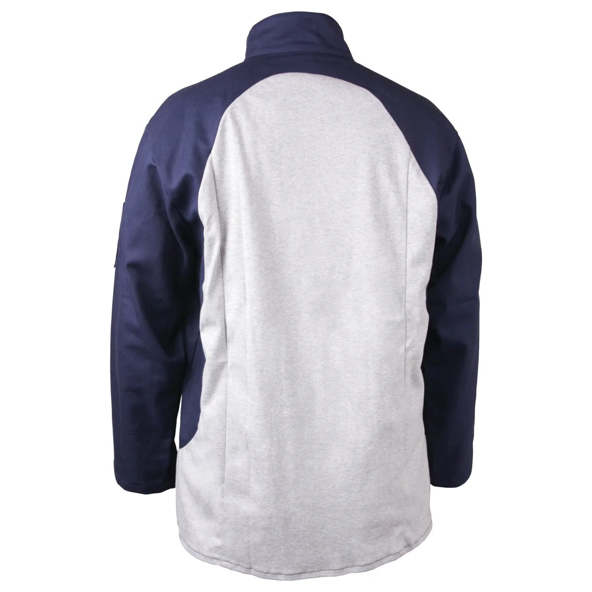 Revco Black Stallion Navy/Gray Stretch-Back FR Cotton Welding Jacket (JF1625-NG) - Image 9