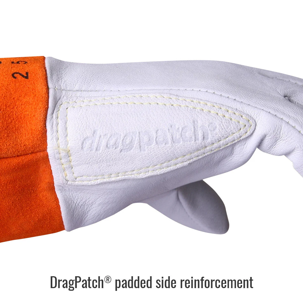 Revco Black Stallion Premium Kidskin TIG Gloves with DragPatch (25K) - Image 3