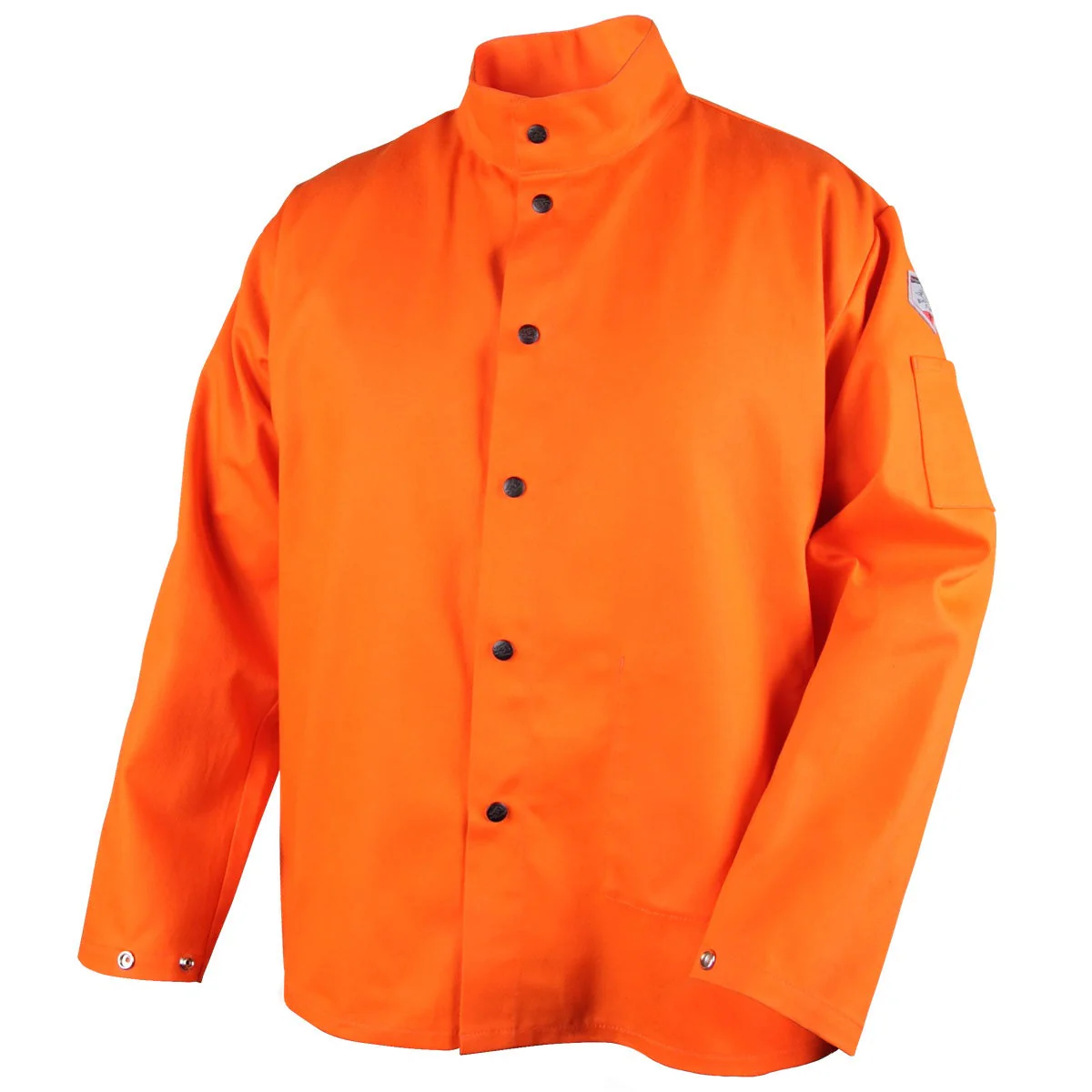 Revco Black Stallion TruGuard 200 9oz Orange FR Cotton Welding Jacket (FO9-30C) - Image 13