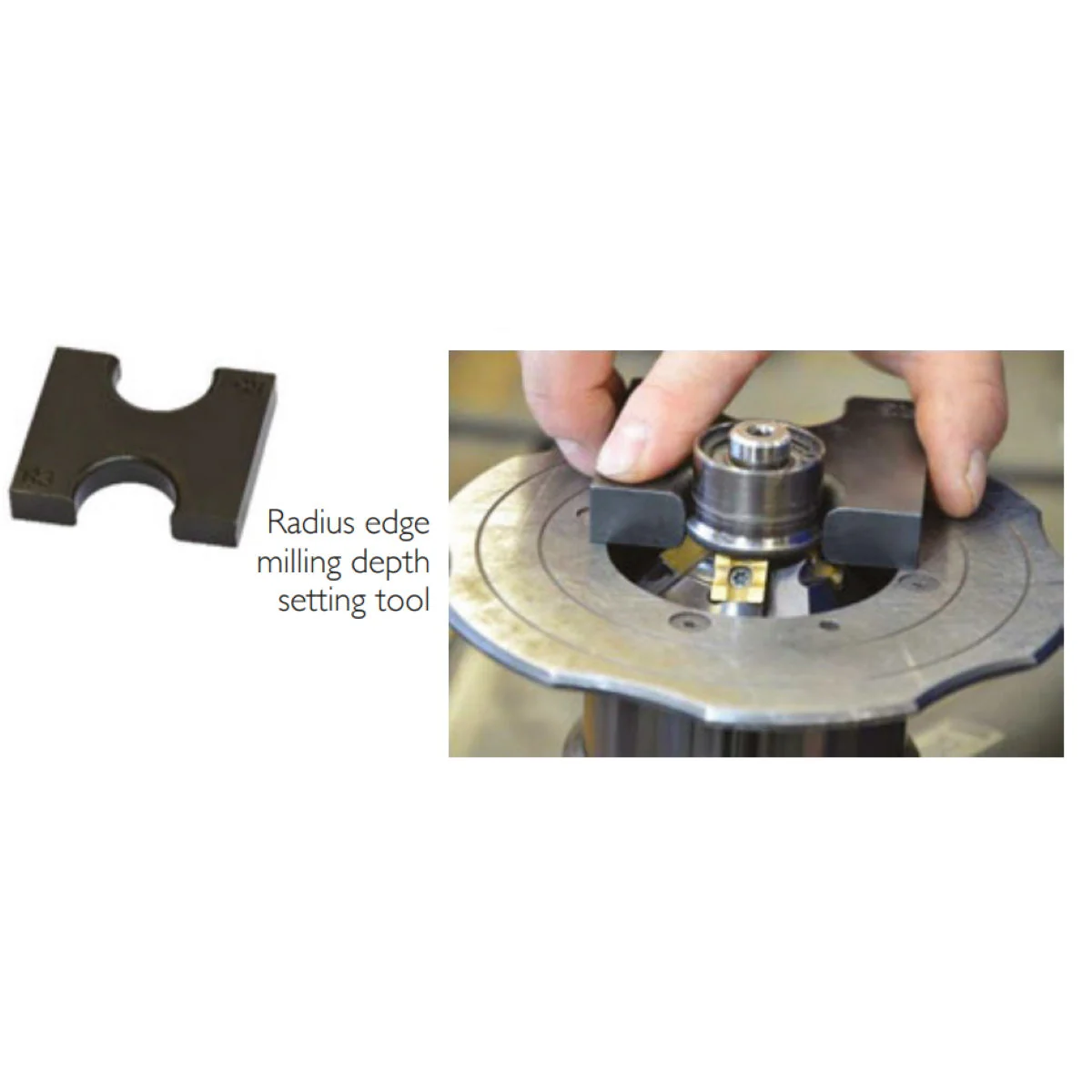 Steelmax BM7 / BM16 Radius Edge Milling Depth Setting Tool (SM-UST-0509-16-00-00-0) - Image 2