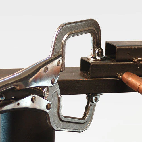 Strong Hand Tools 11 in. Swivel Pad Locking C Clamp (PR115S) - Image 2
