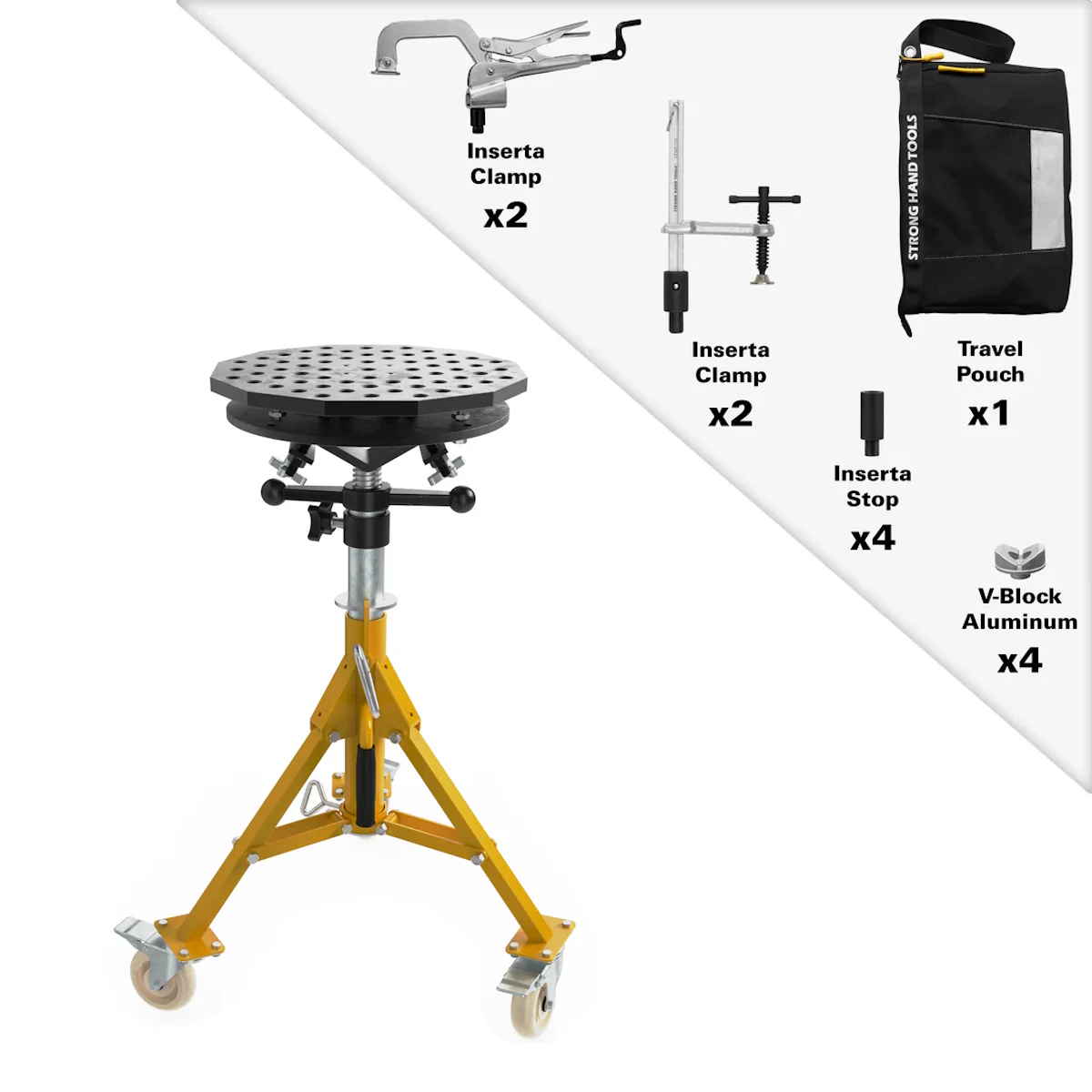 Strong Hand Tools 14 Inch Scout Tripod Stand with 5/8 Holes (TWS14) - Image 4