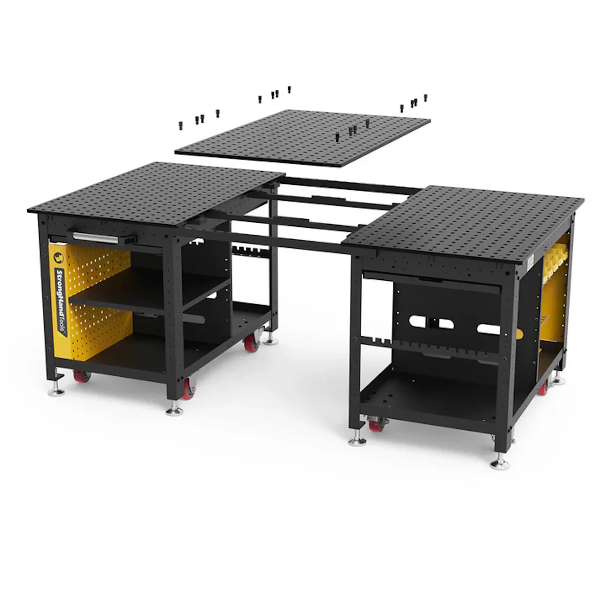 Strong Hand Tools 48 x 30 Double Rhino Cart w/Accessories Pkg (TD5-4830Q-EX3) - Image 2