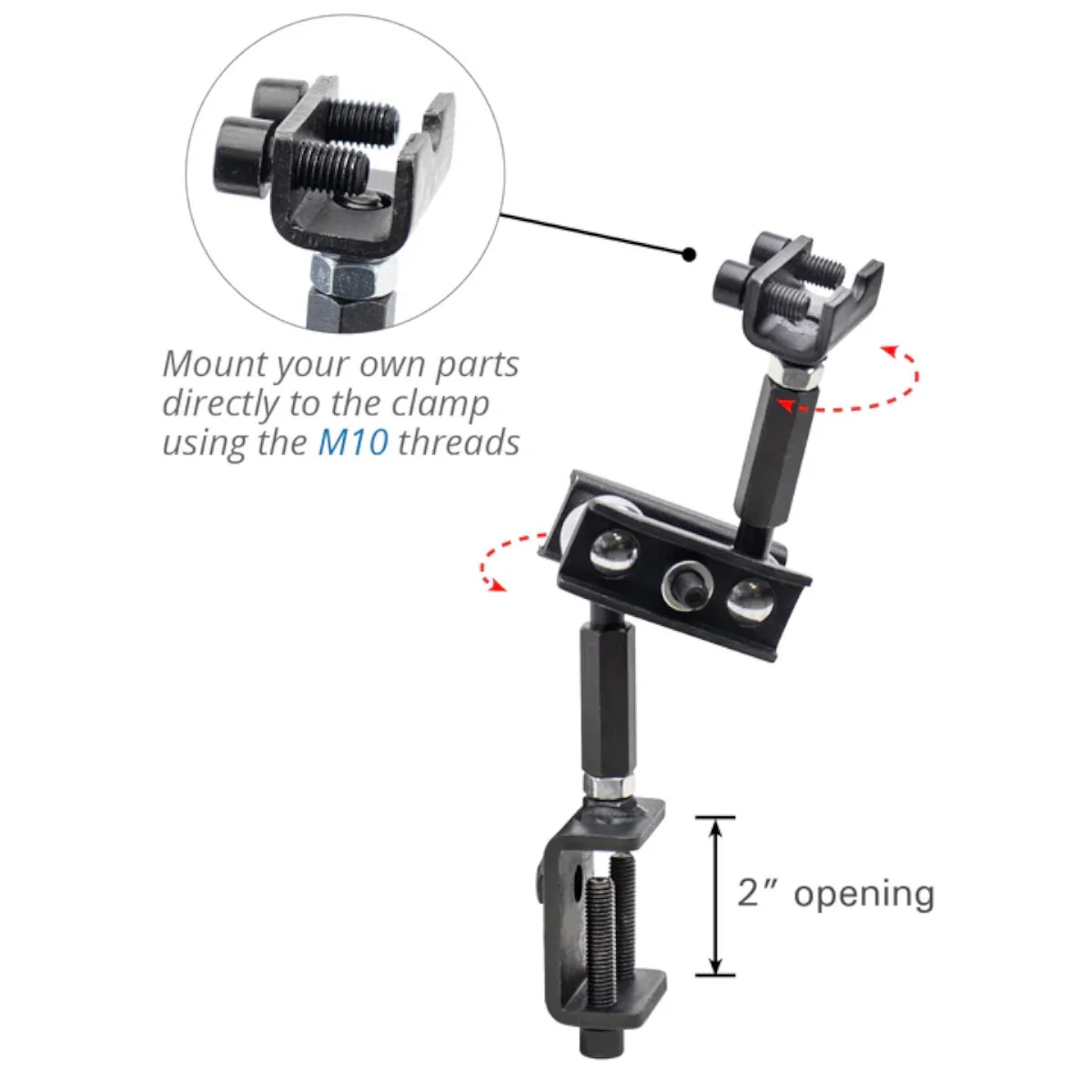 Strong Hand Tools Third Hand Modular Clamps (HAS40) - Image 6