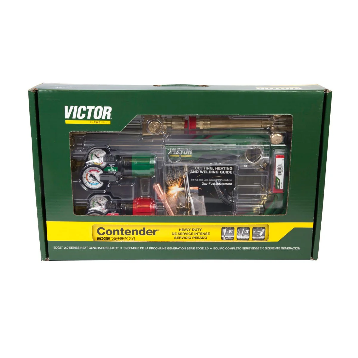 Victor Contender 2.0 Heavy Duty Welding and Cutting Outfit (0384-2131) - Image 3