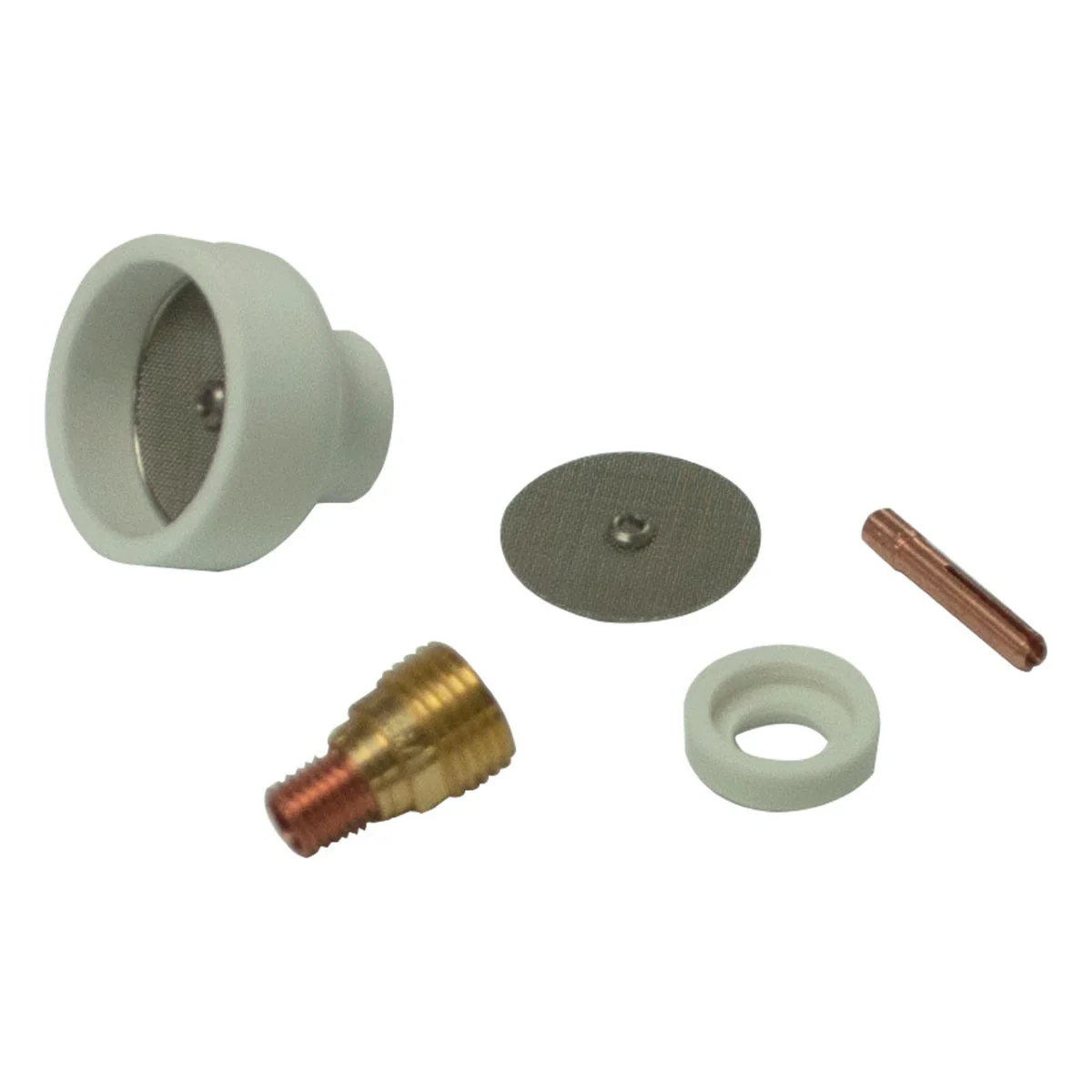 Weldtec Champagne II Super Size TIG Nozzle Kit for 9, 20 Torches (K53CN2) - Image 8